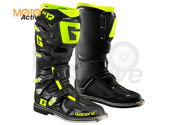 Мотоботы Gaerne SG 12 (черный-кислотный)